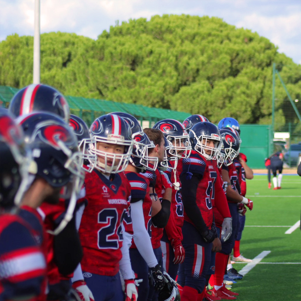 s'inscrire au football américain c'est avant tout soutenir son équipe