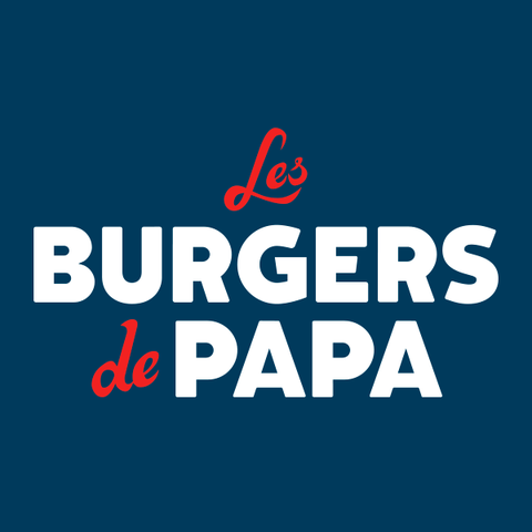 Logo les burger de papa