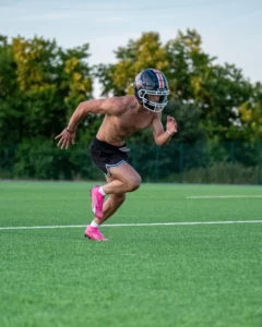 Préparation saison de football américain