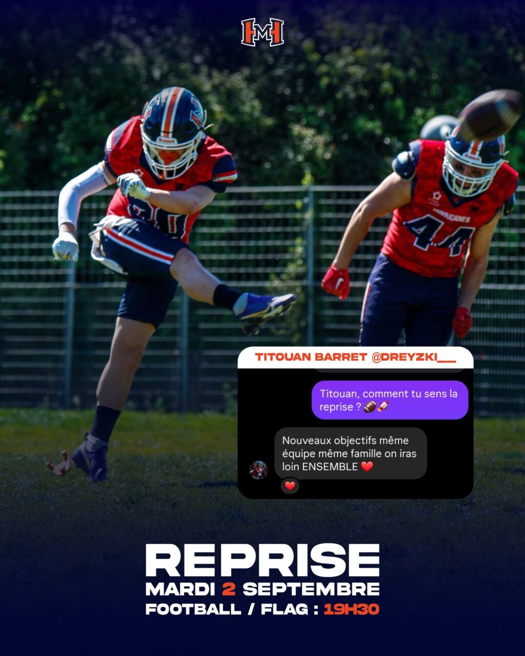 Instagram post from hurricanes_montpellier. This post is in position 3.